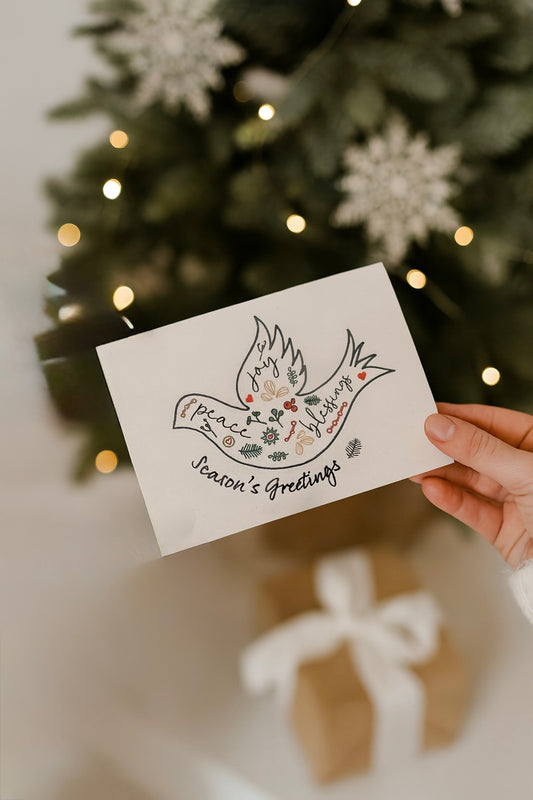 Recycled Seasons Greetings Card Set