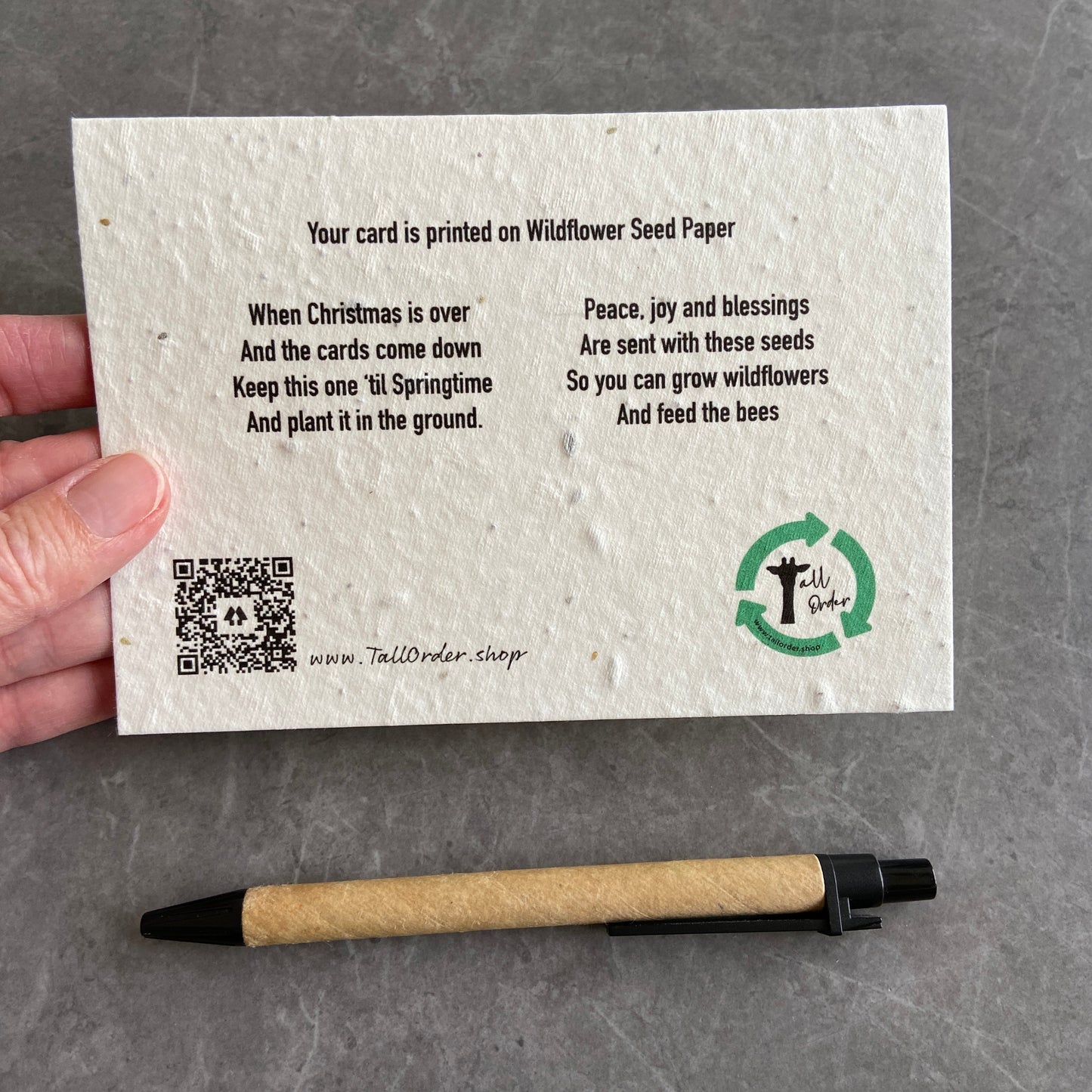 Plantable Christmas Cards