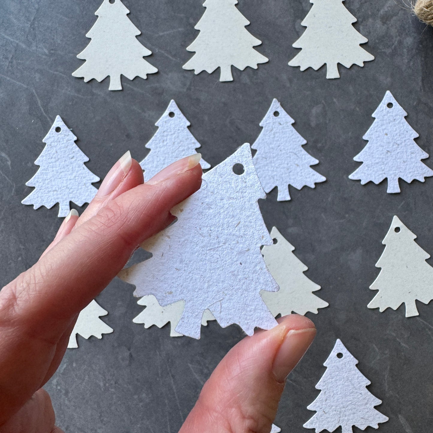 20 Tiny Christmas Tree Tags