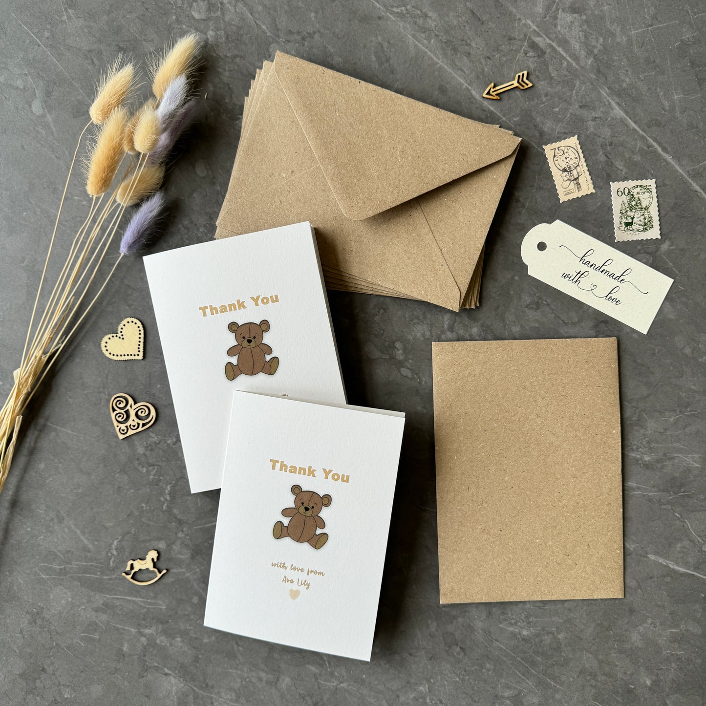 Personalised Thank You Cards for Baby Shower