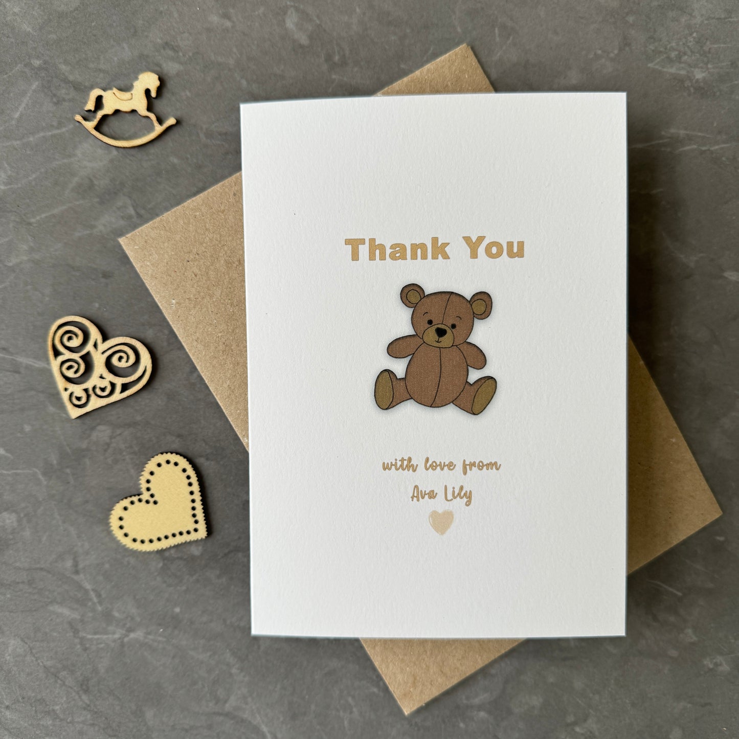 Personalised Thank You Cards for Baby Shower