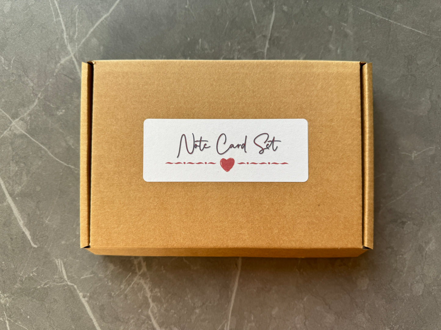 Love Heart Note Cards