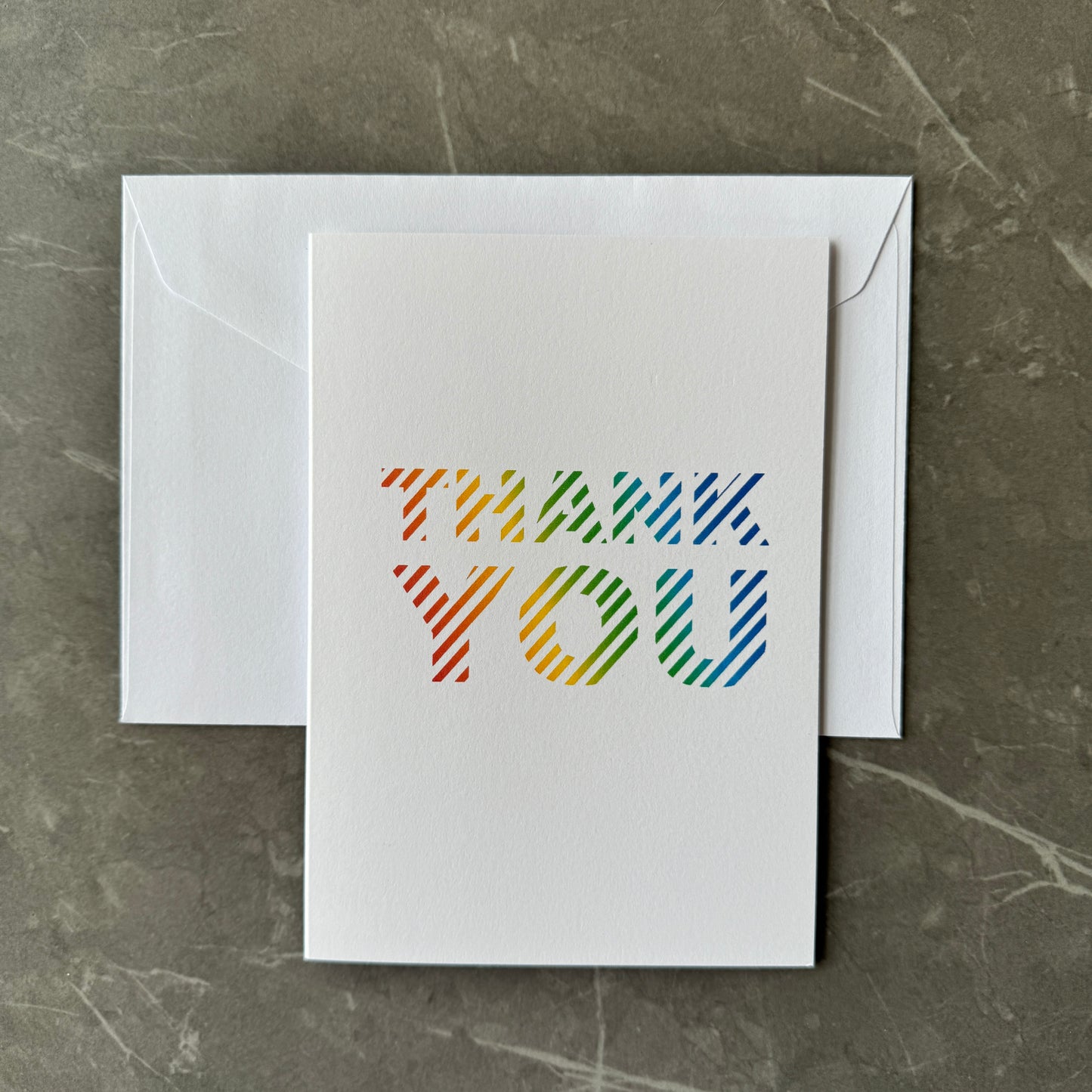 Rainbow Thank You Note Card Set