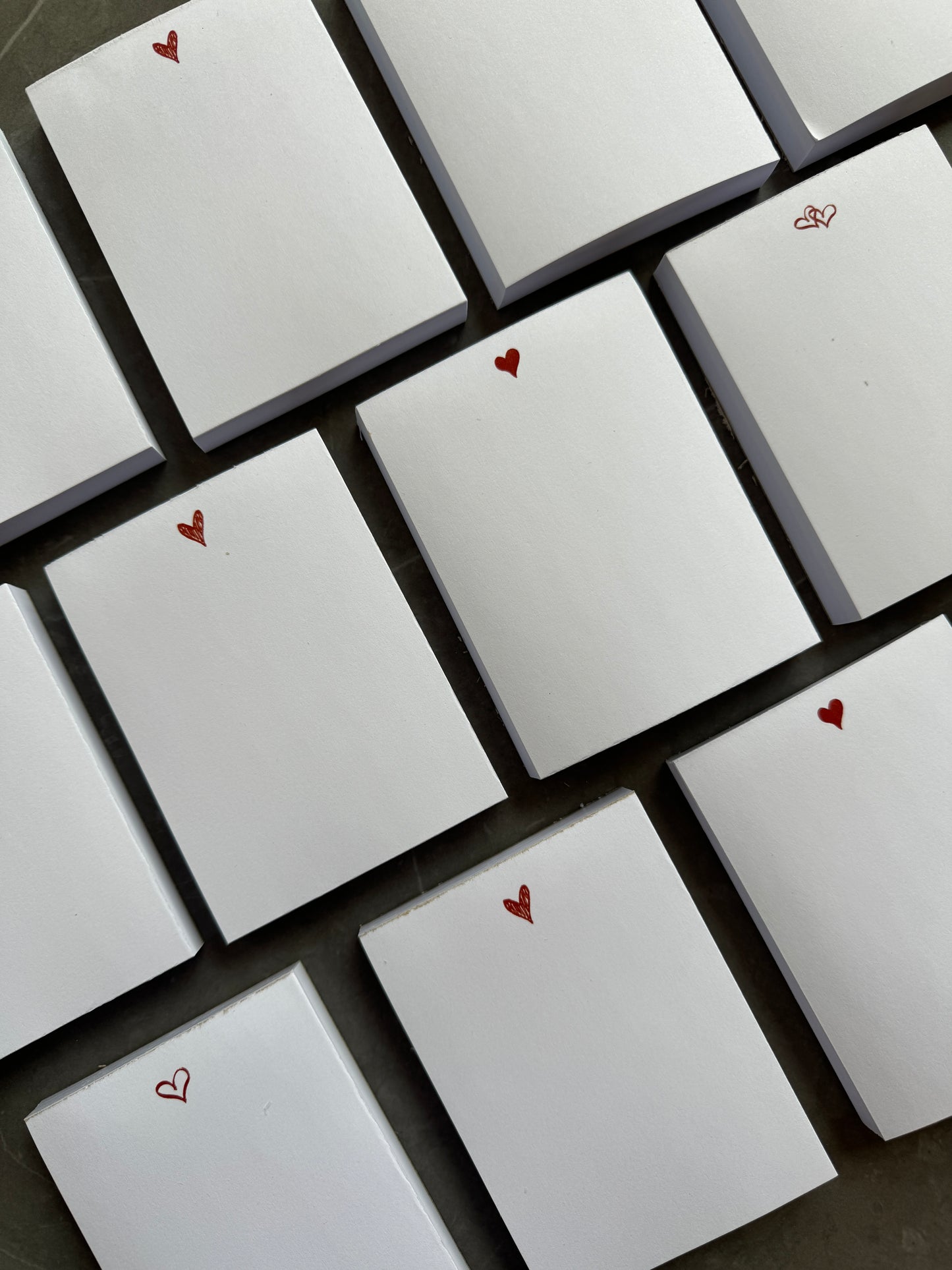 Tiny Love Heart Note Pads