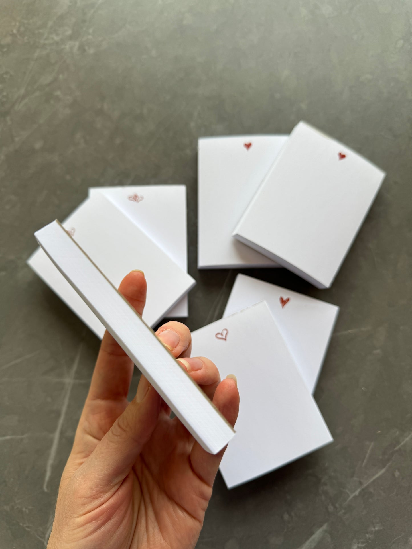 Tiny Love Heart Note Pads