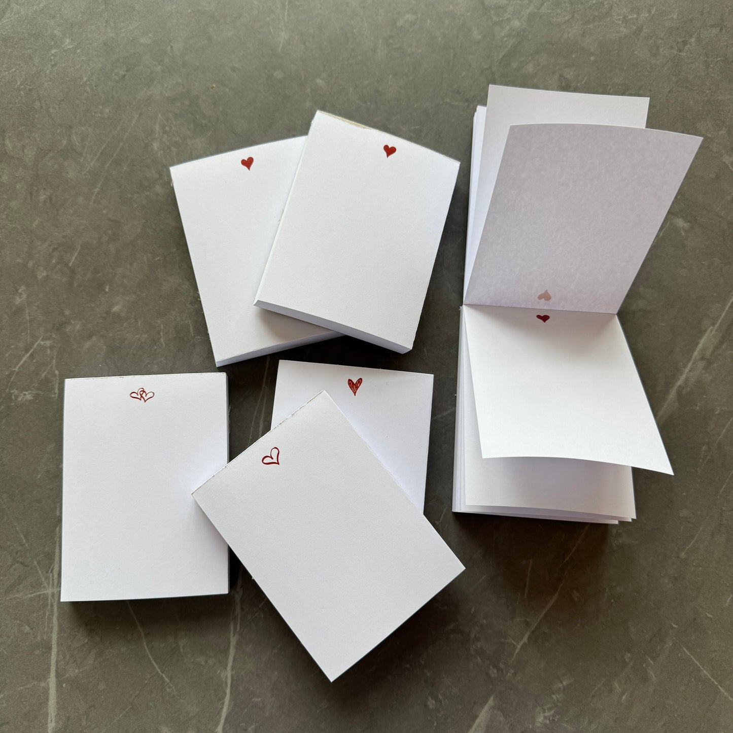 Tiny Love Heart Note Pads