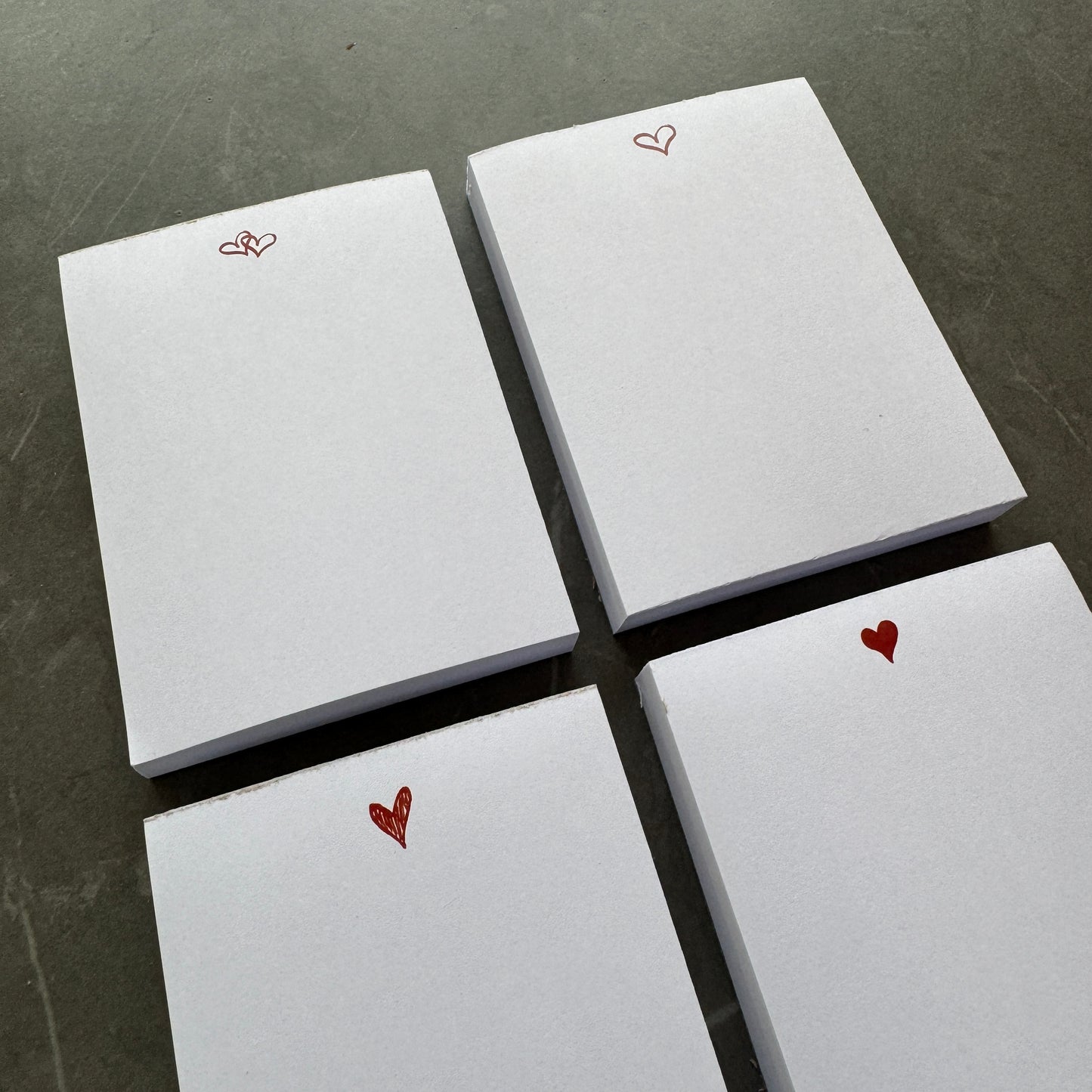 Tiny Love Heart Note Pads