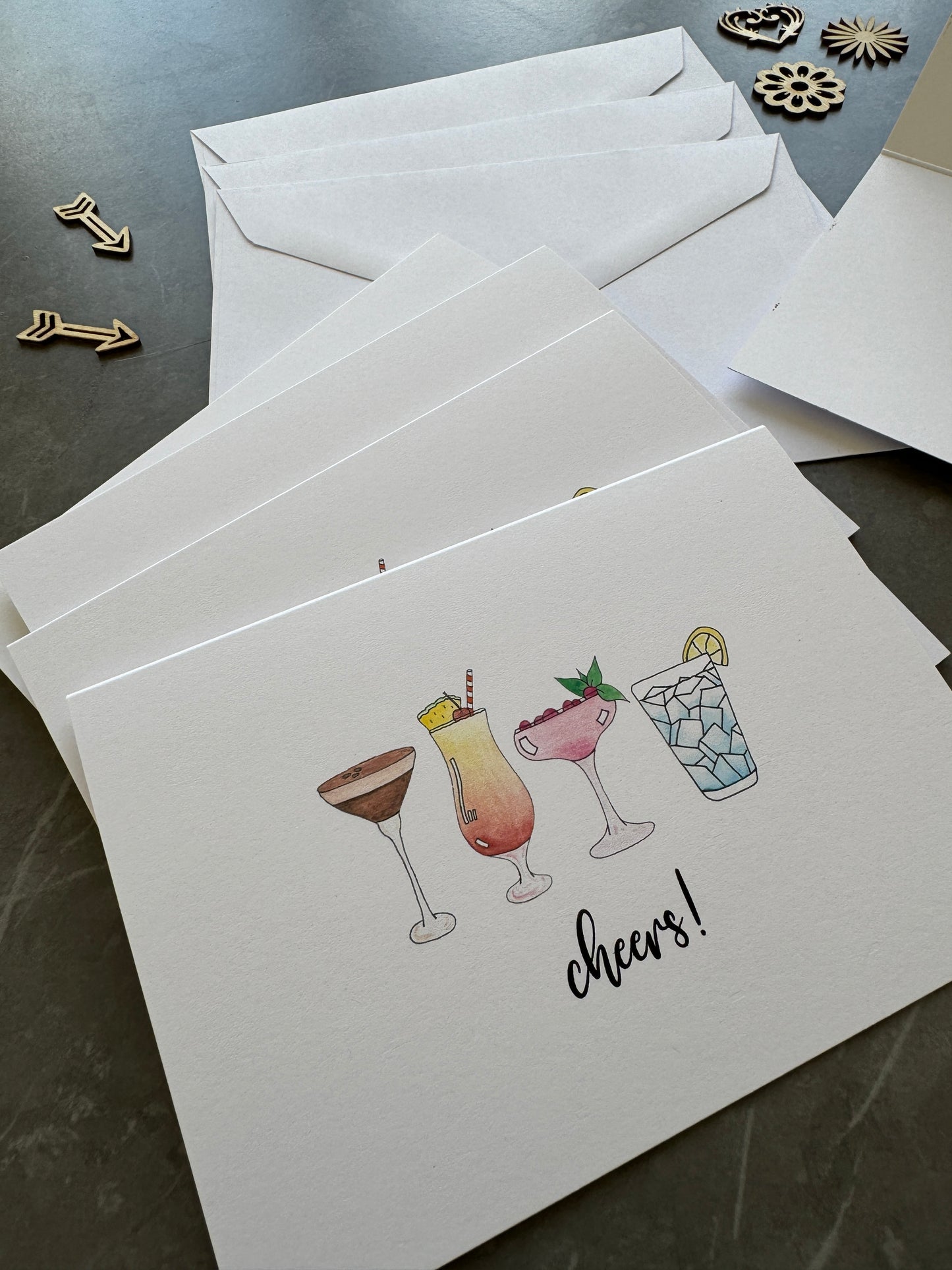 Cocktail Greeting Cards