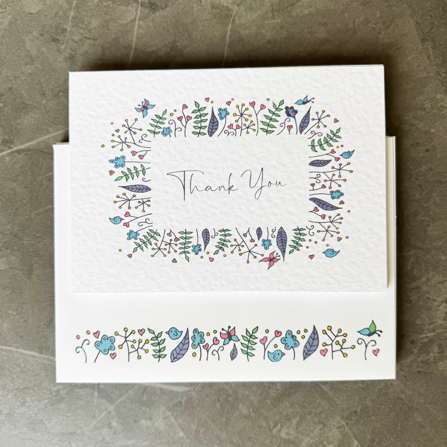 Pretty floral Note Cards