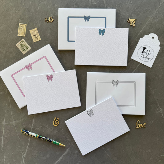 Coquette Bow Note Cards