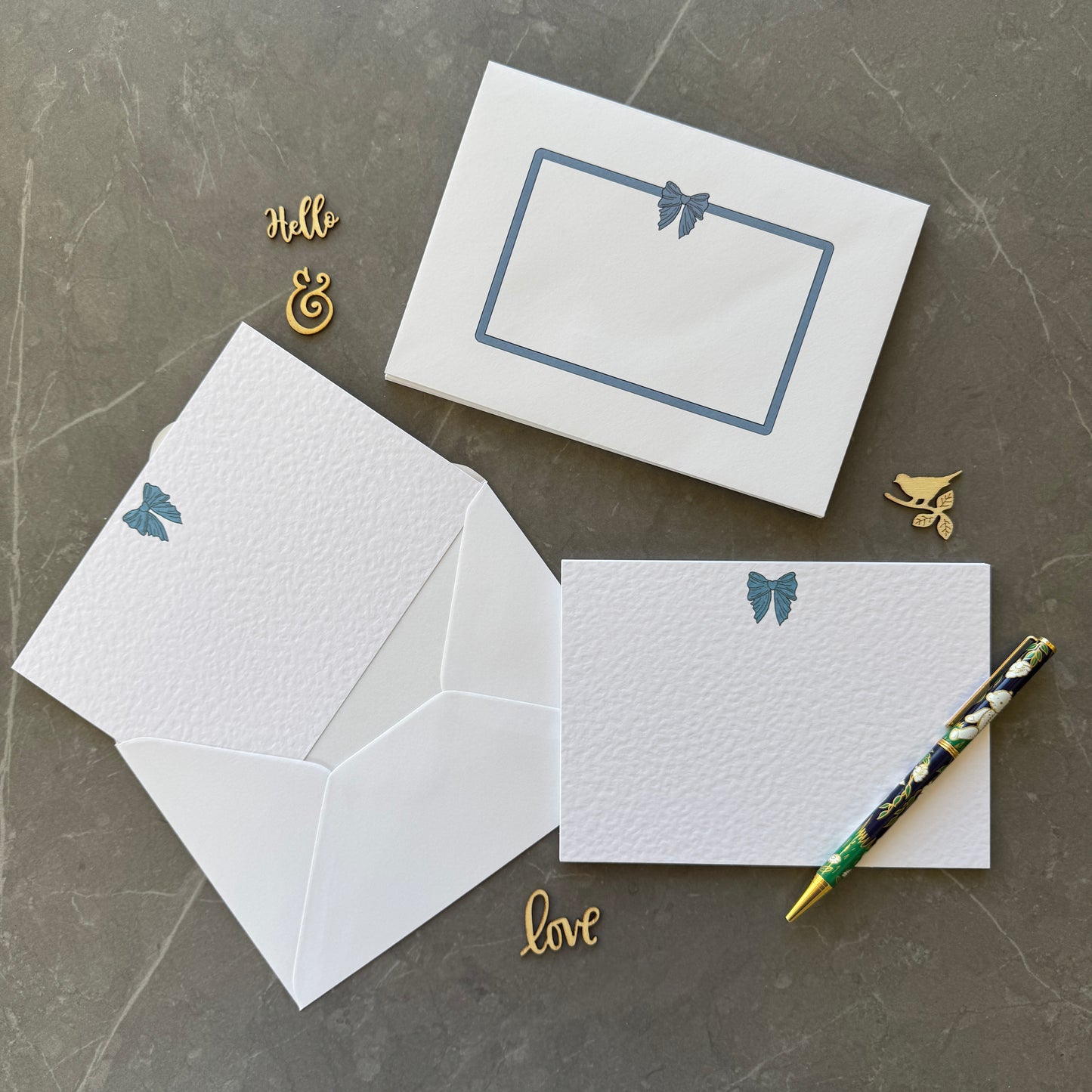 Coquette Bow Note Cards