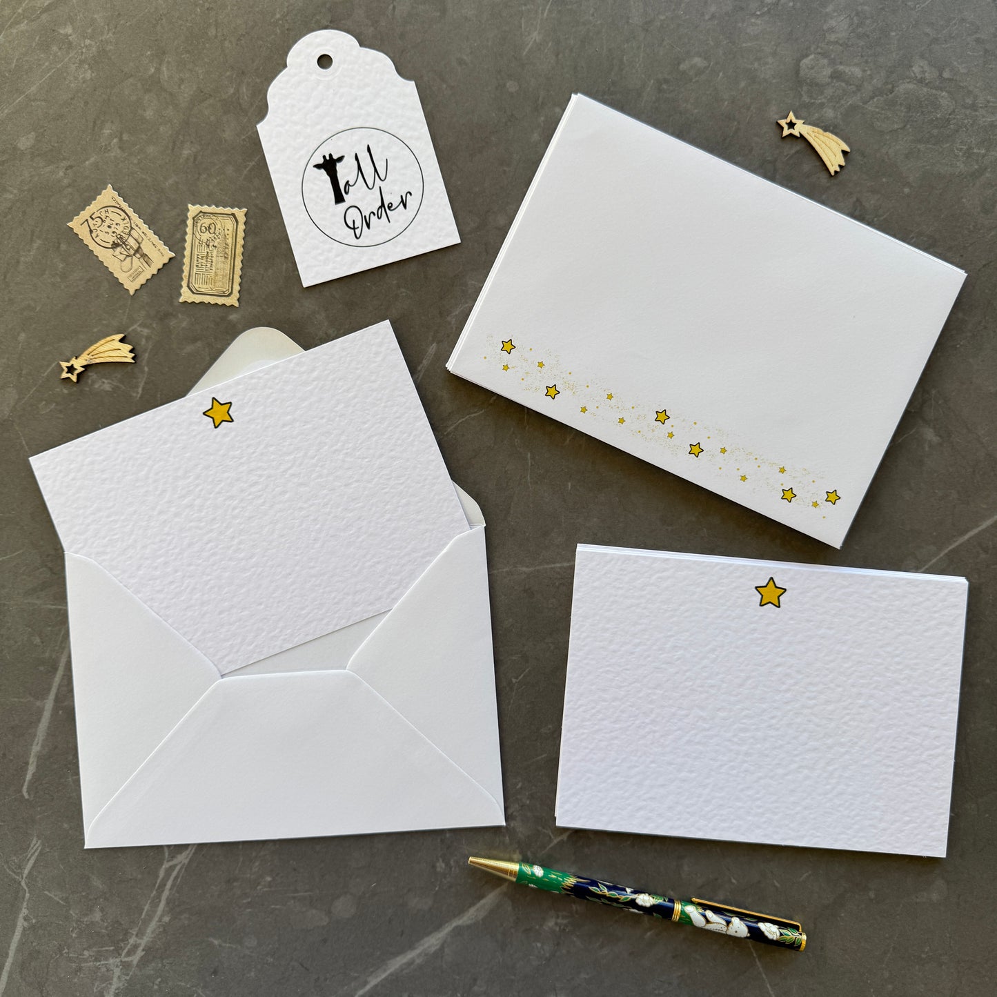 Star Note Cards