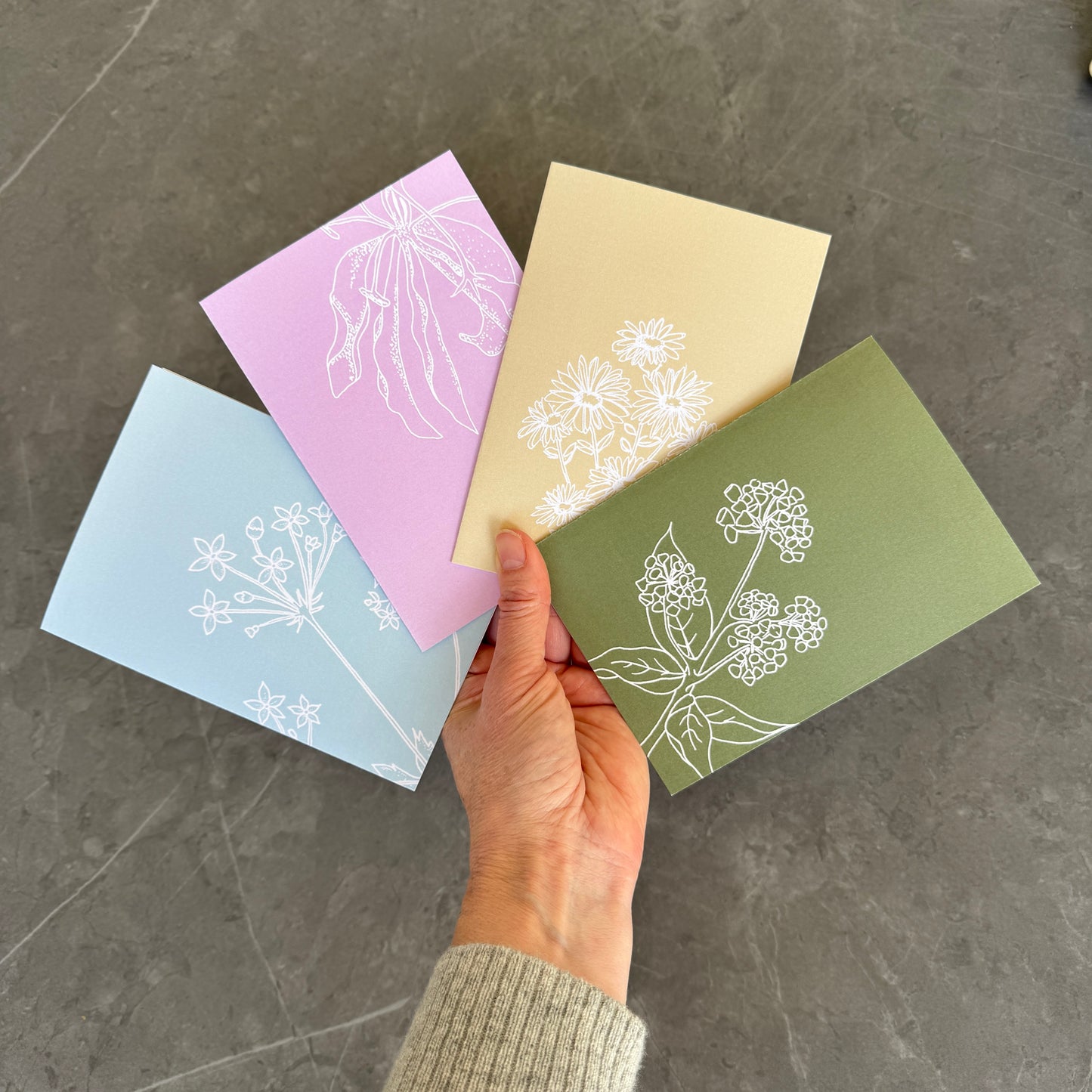 Floral Whisper Notecards
