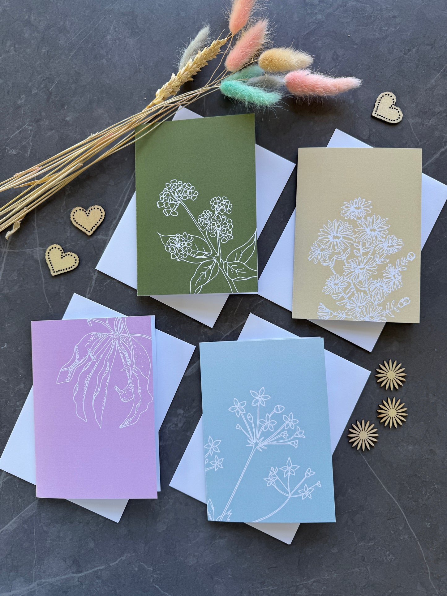 Floral Whisper Notecards