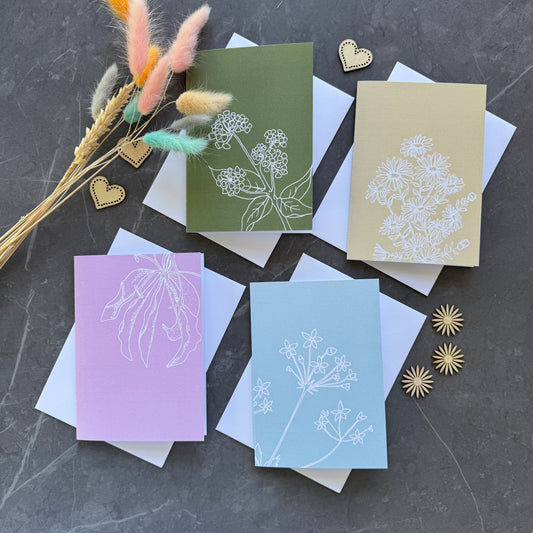 Floral Whisper Notecards