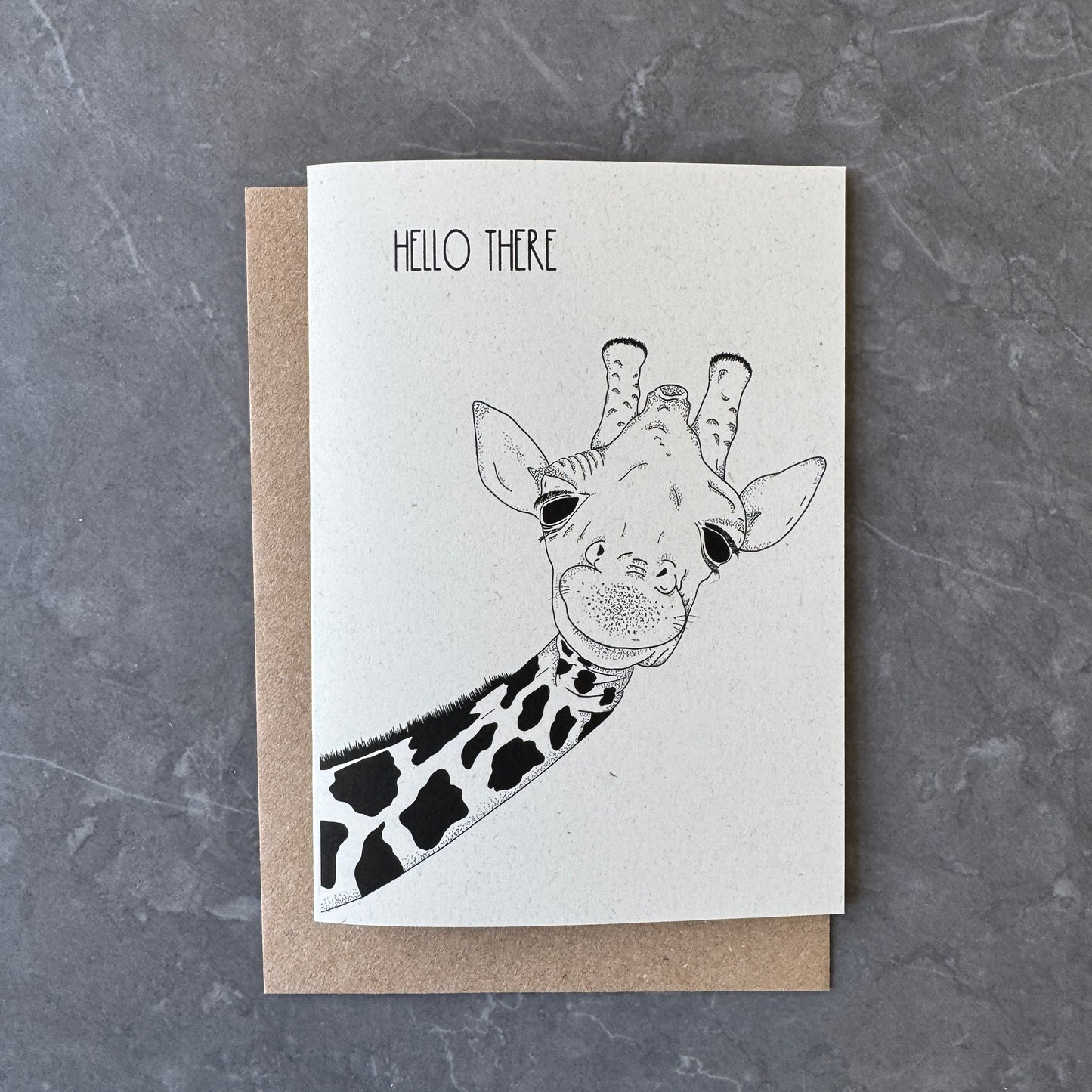 Quirky Giraffe Note Cards