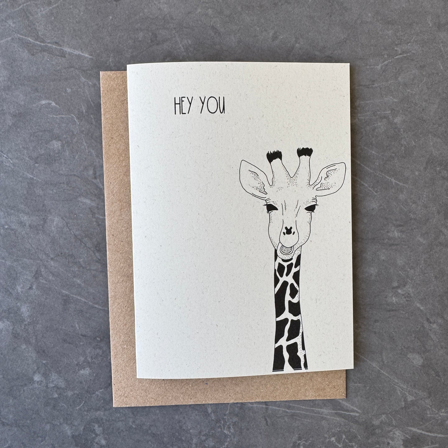 Quirky Giraffe Note Cards