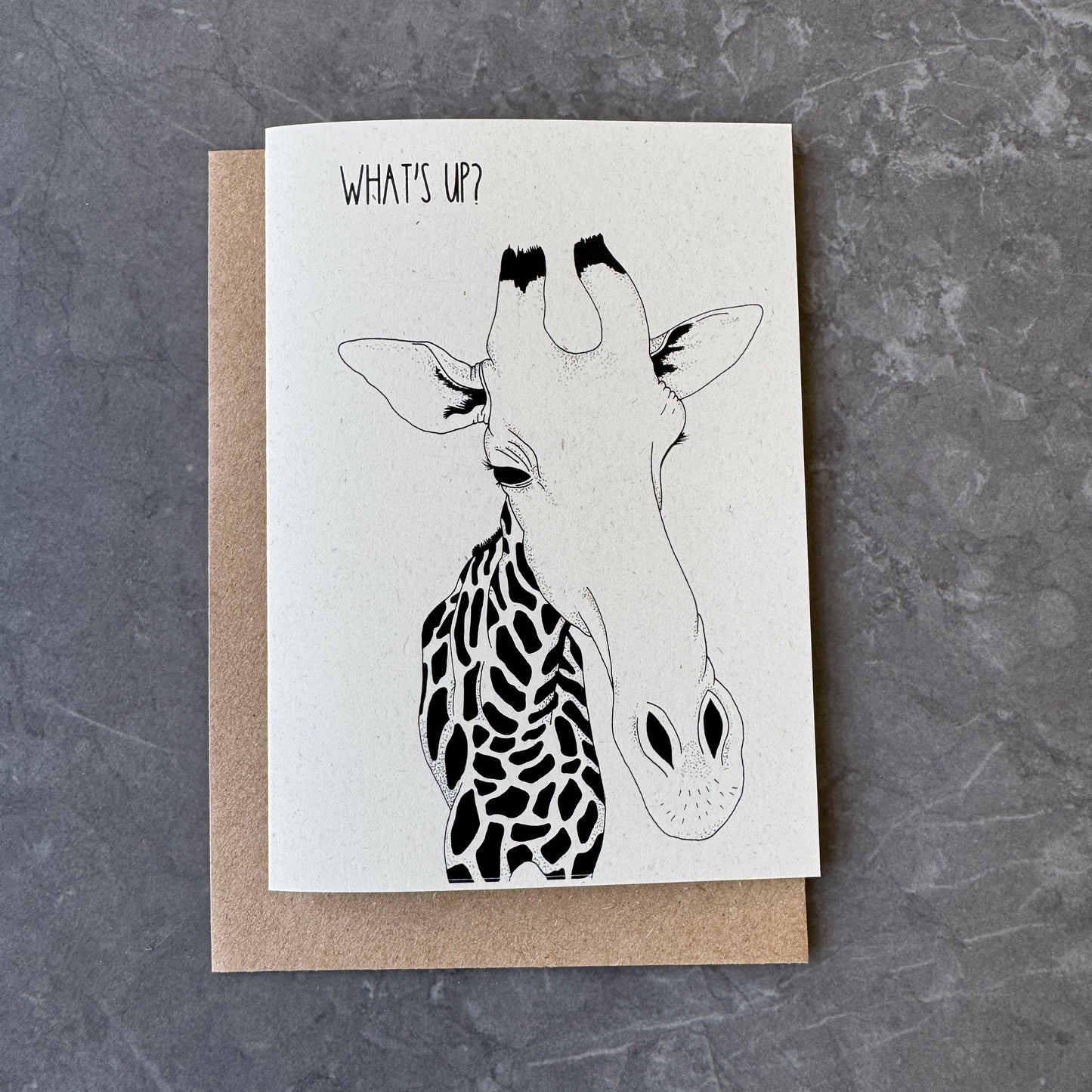 Quirky Giraffe Note Cards