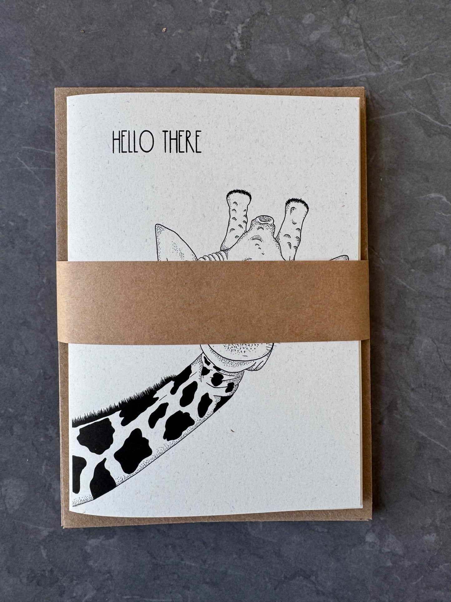 Quirky Giraffe Note Cards