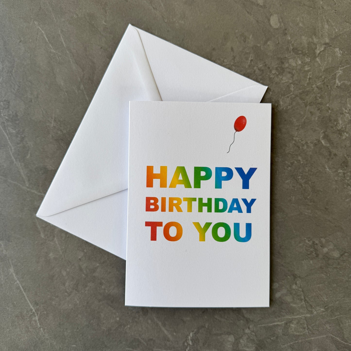Pack of Rainbow Birthday Cards