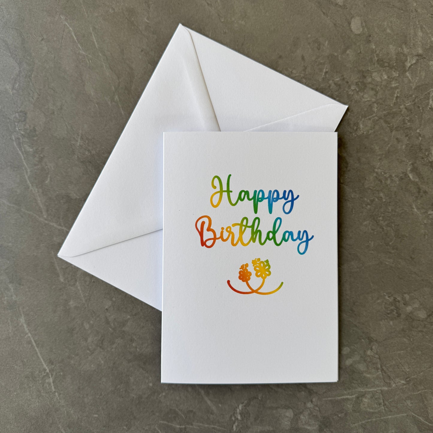 Pack of Rainbow Birthday Cards