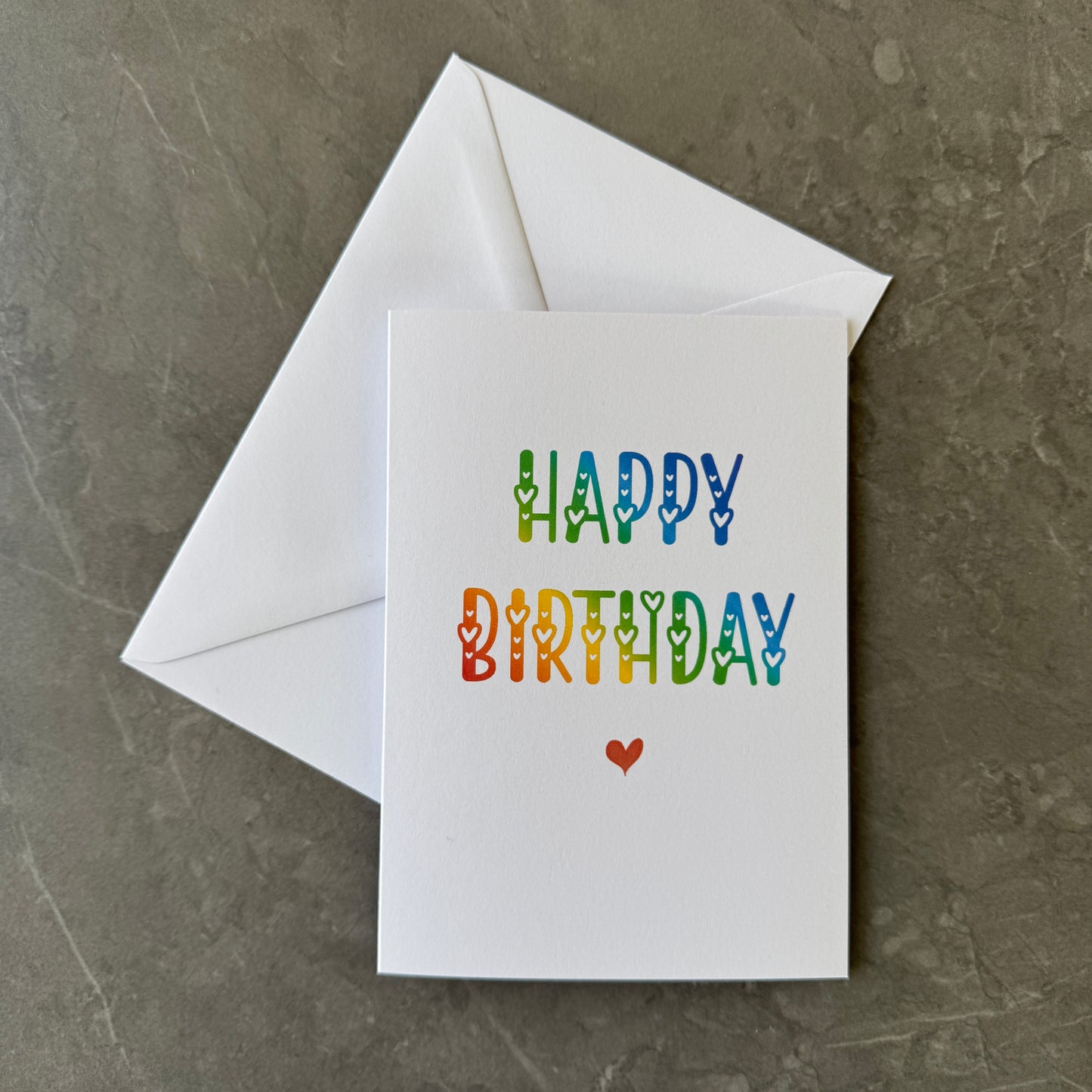 Pack of Rainbow Birthday Cards