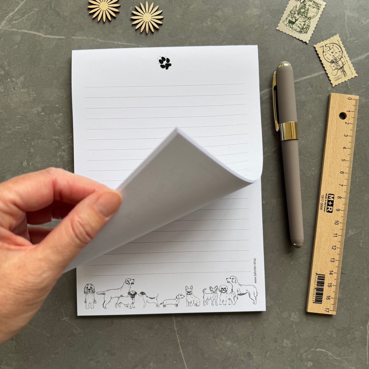 A5 Dog Notepad