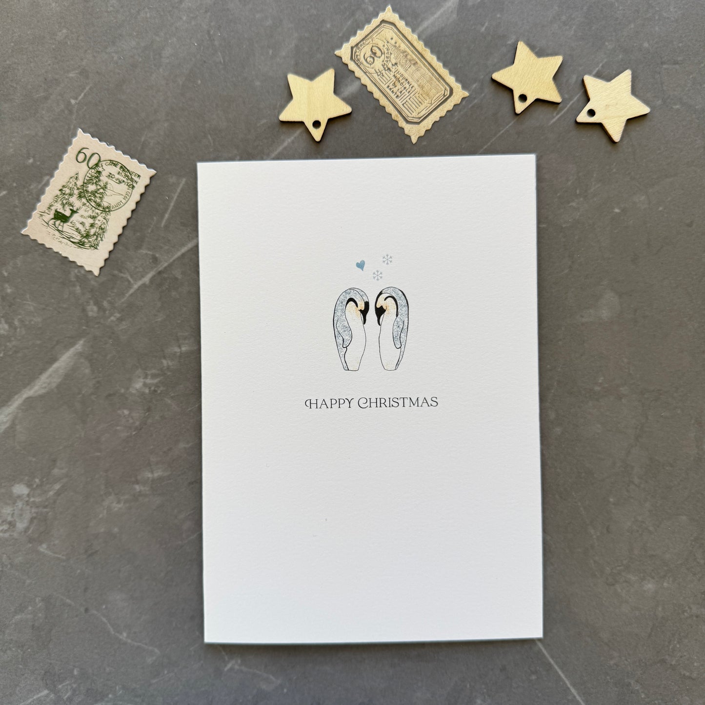 Penguin Christmas Card Set