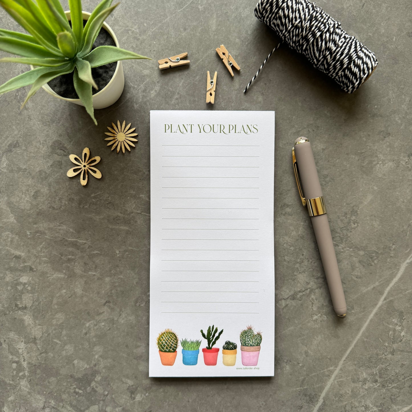 Plant List Pad
