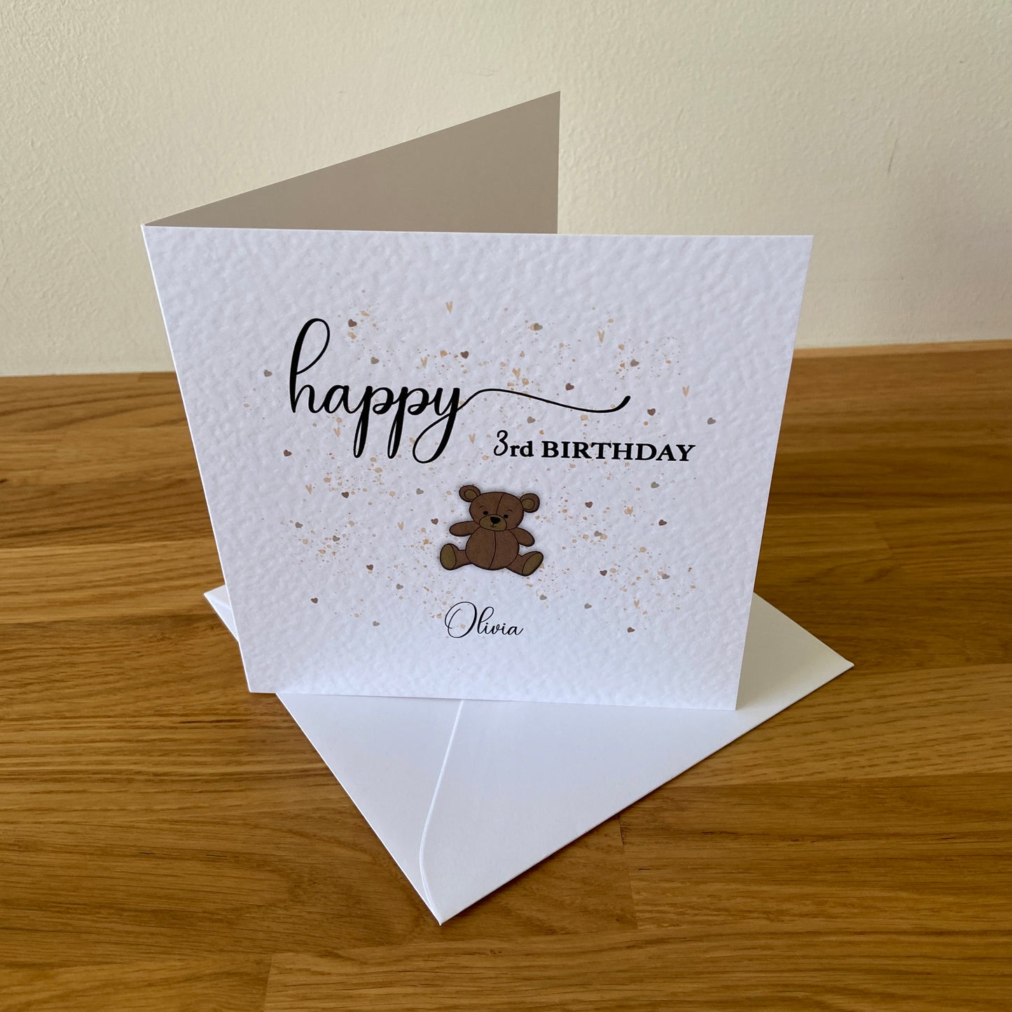 Personalised 1st/2nd/3rd or any age Birthday Card