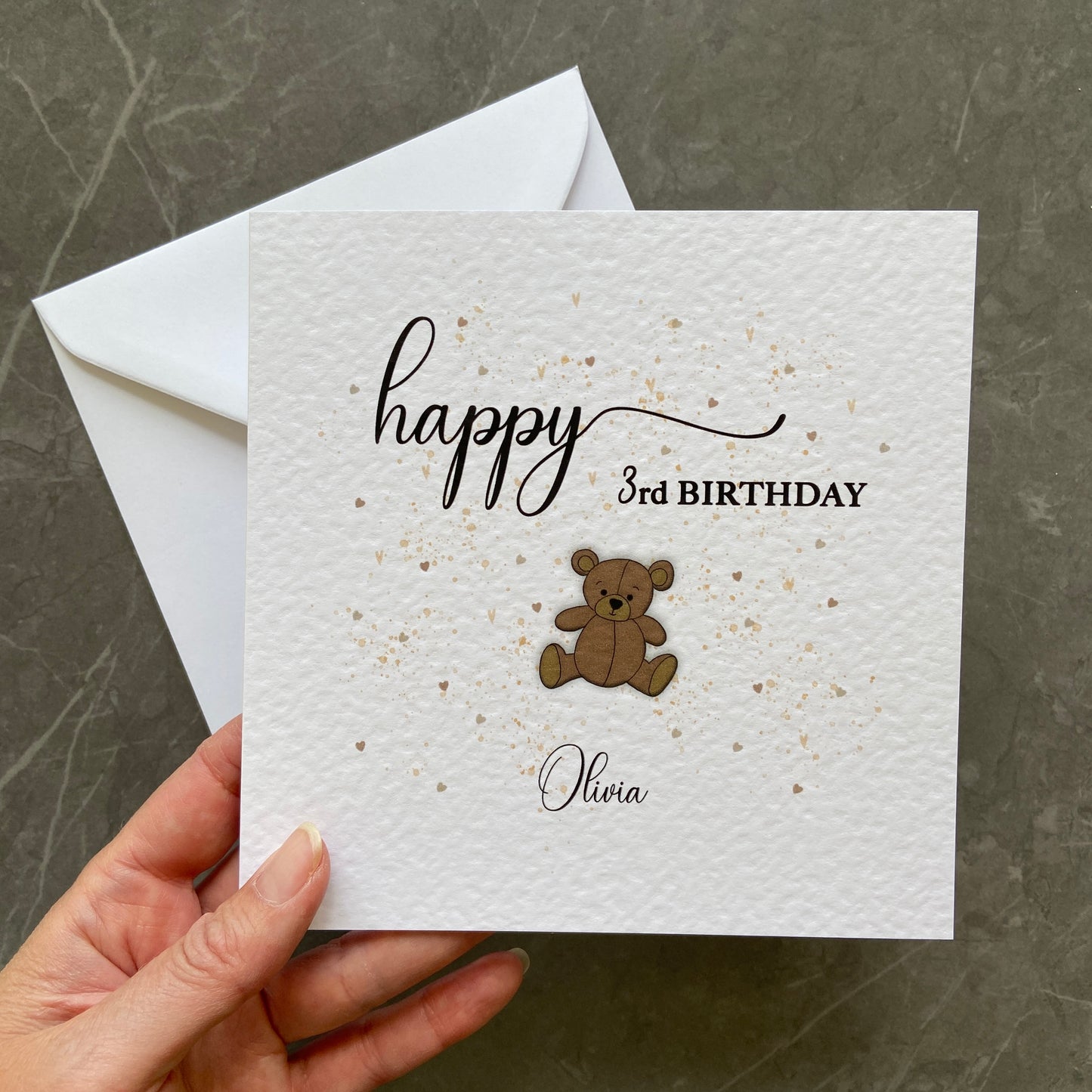 Personalised 1st/2nd/3rd or any age Birthday Card