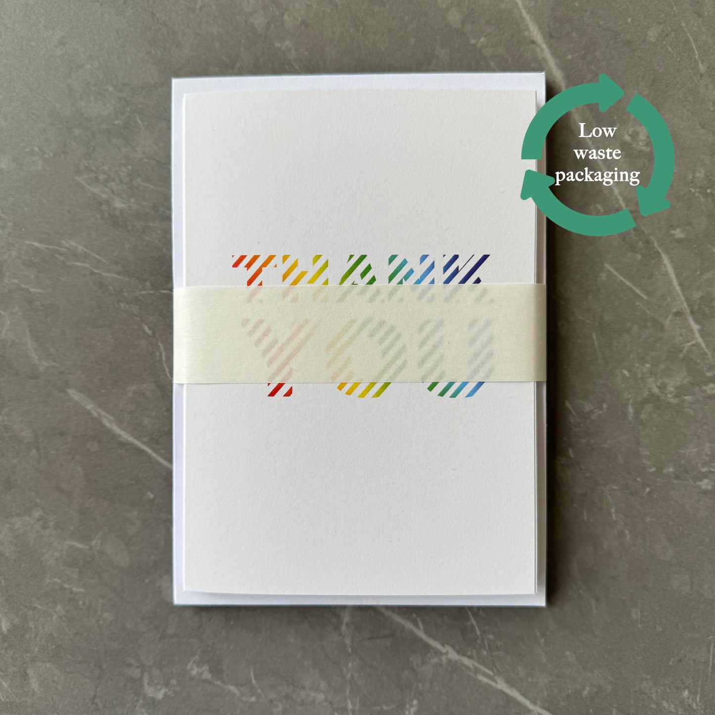 Rainbow Thank You Note Card Set