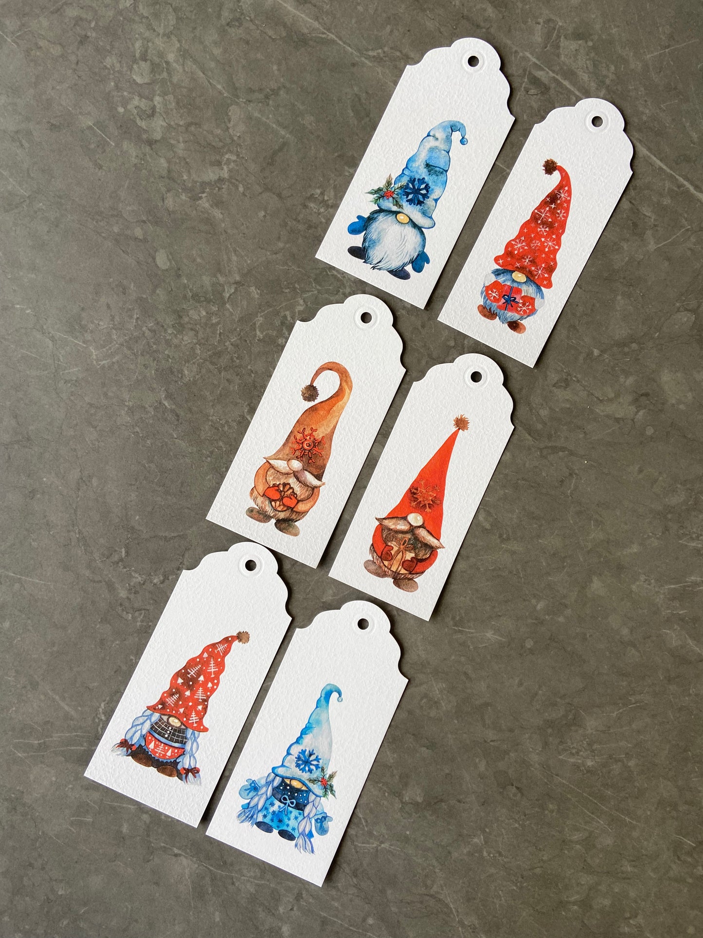 Large Christmas Gonk Gift Tags