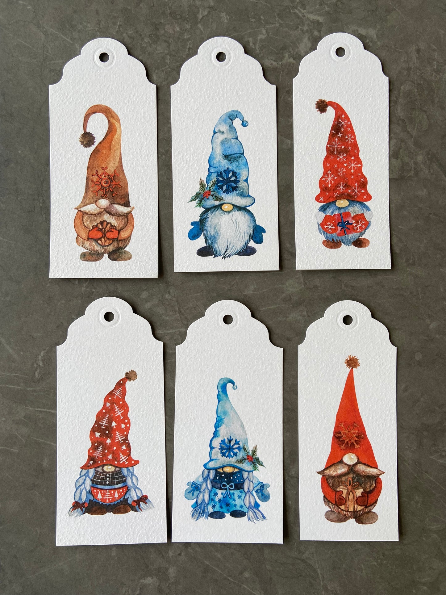 Large Christmas Gonk Gift Tags