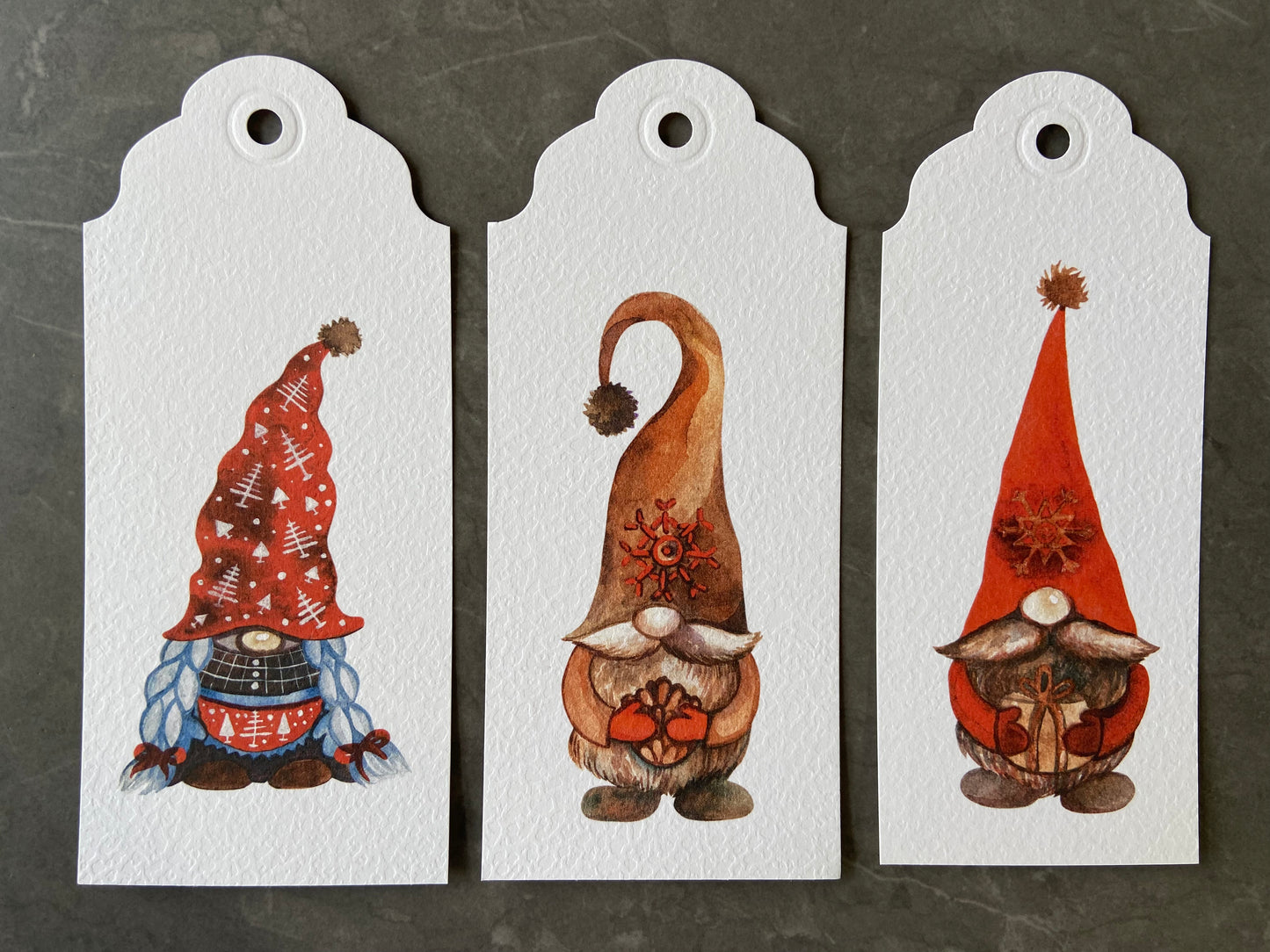 Large Christmas Gonk Gift Tags