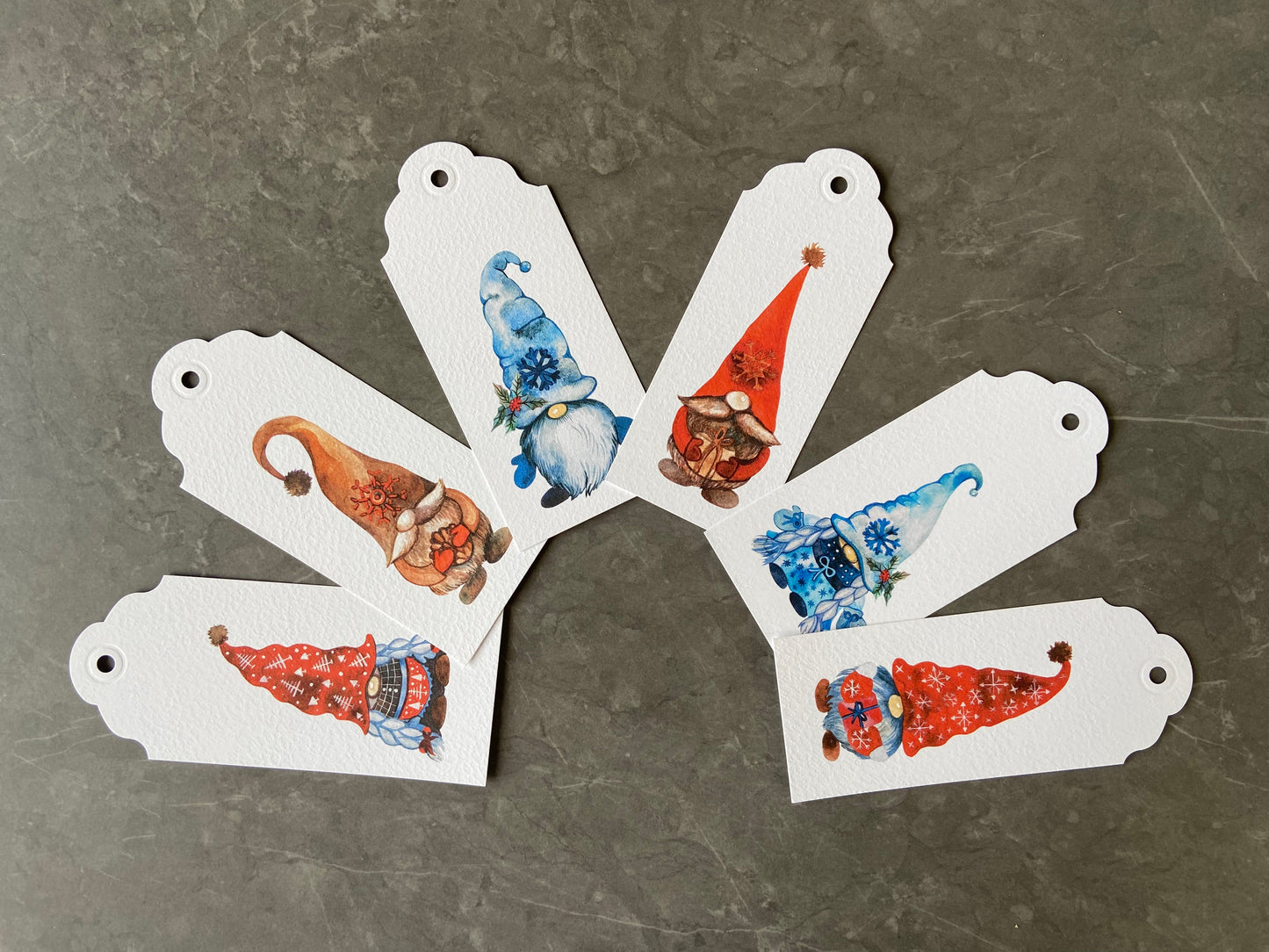 Large Christmas Gonk Gift Tags