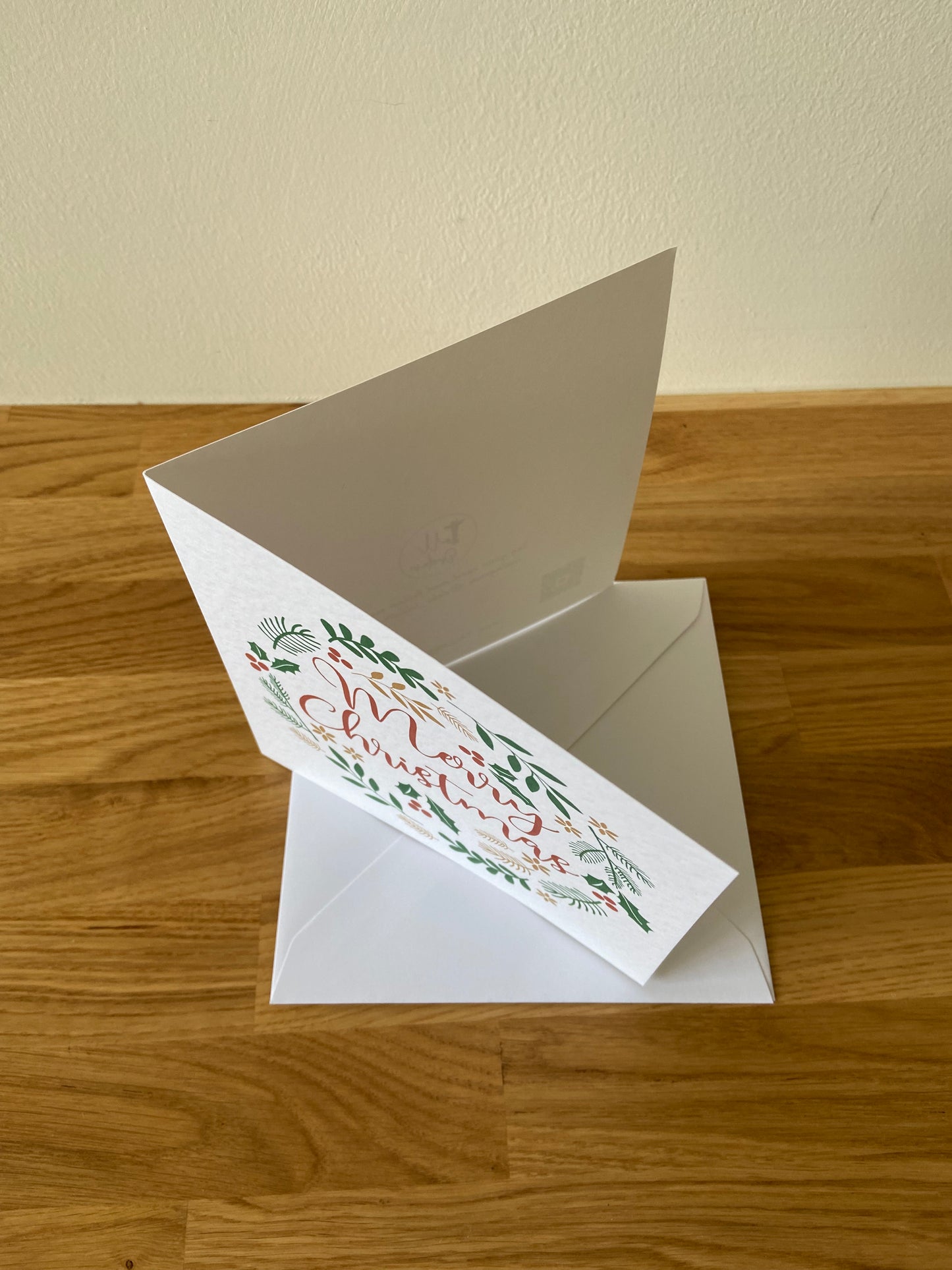 Individual Luxury Christmas Card