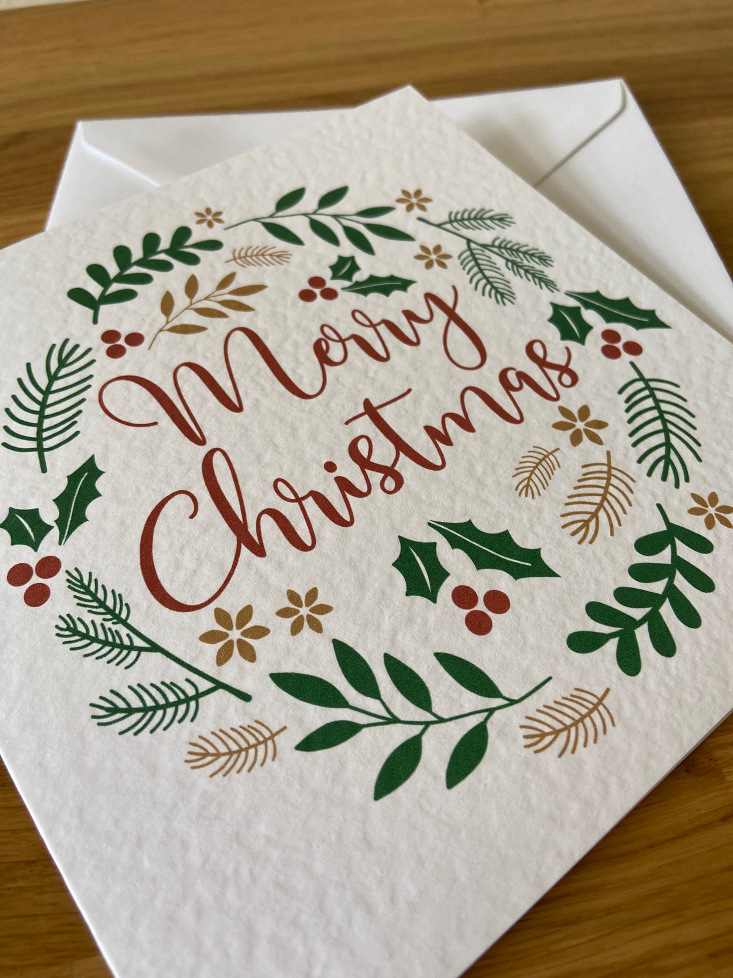 Individual Luxury Christmas Card