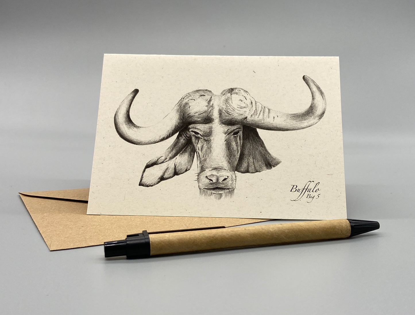 African Big 5 Note Cards