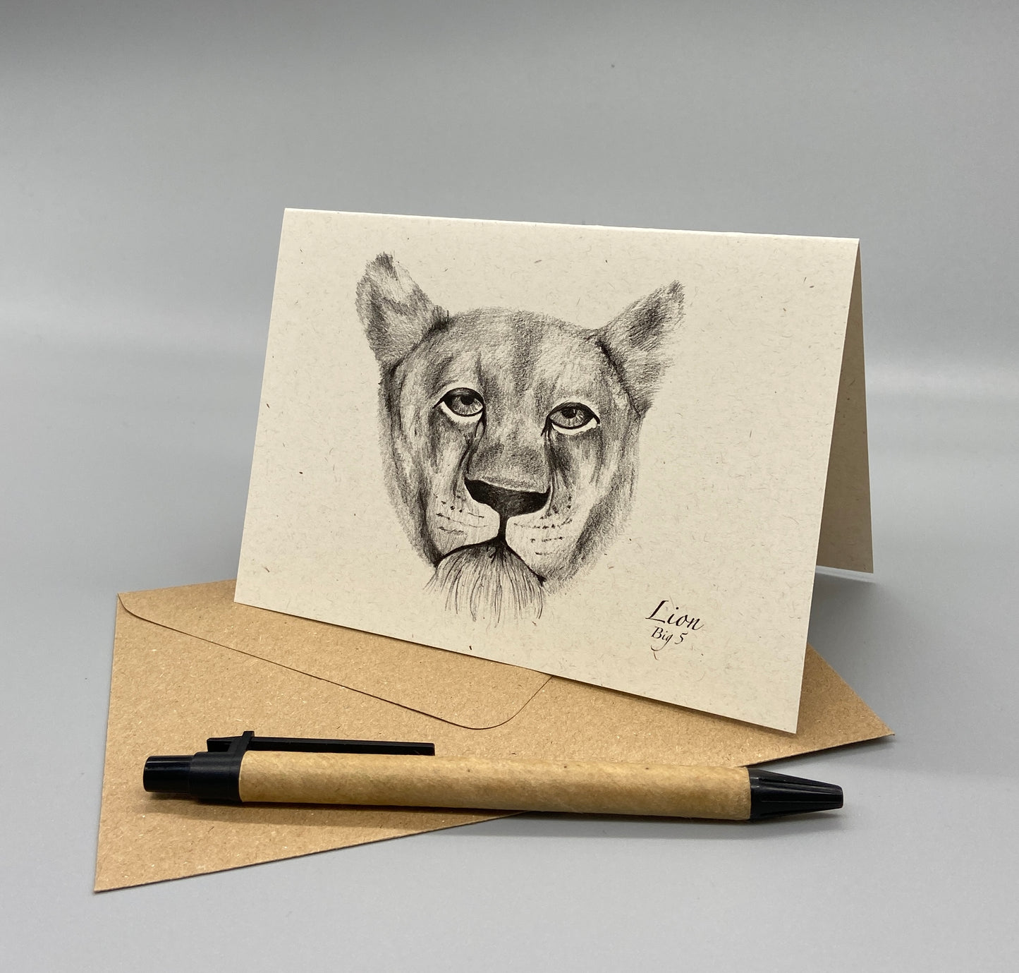 African Big 5 Note Cards
