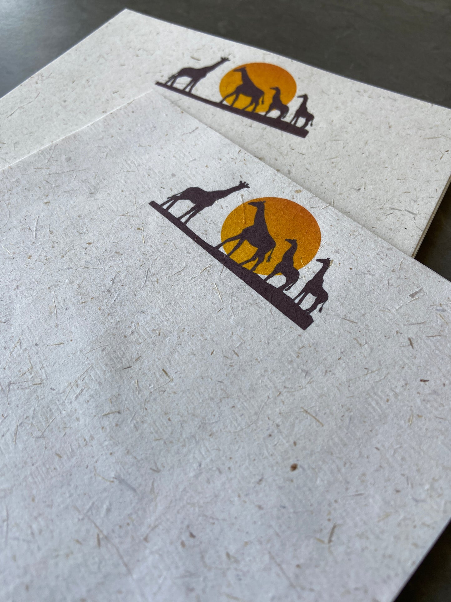 Organic Elephant Writing Paper Set