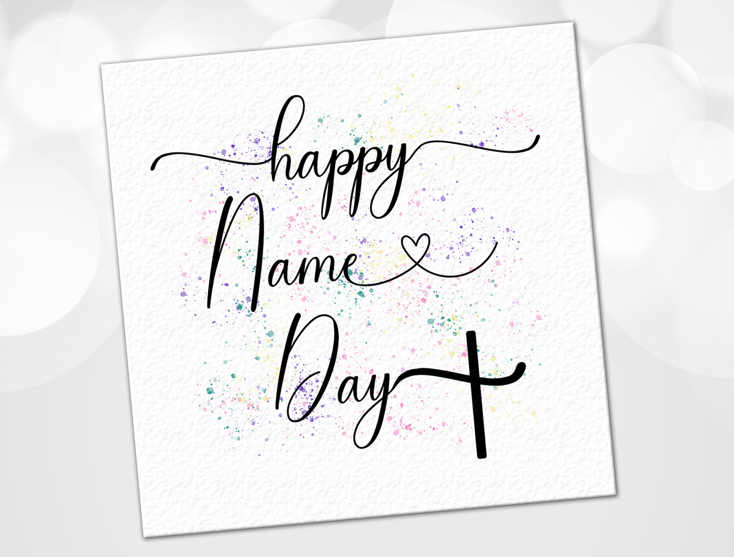 Happy Name Day Card
