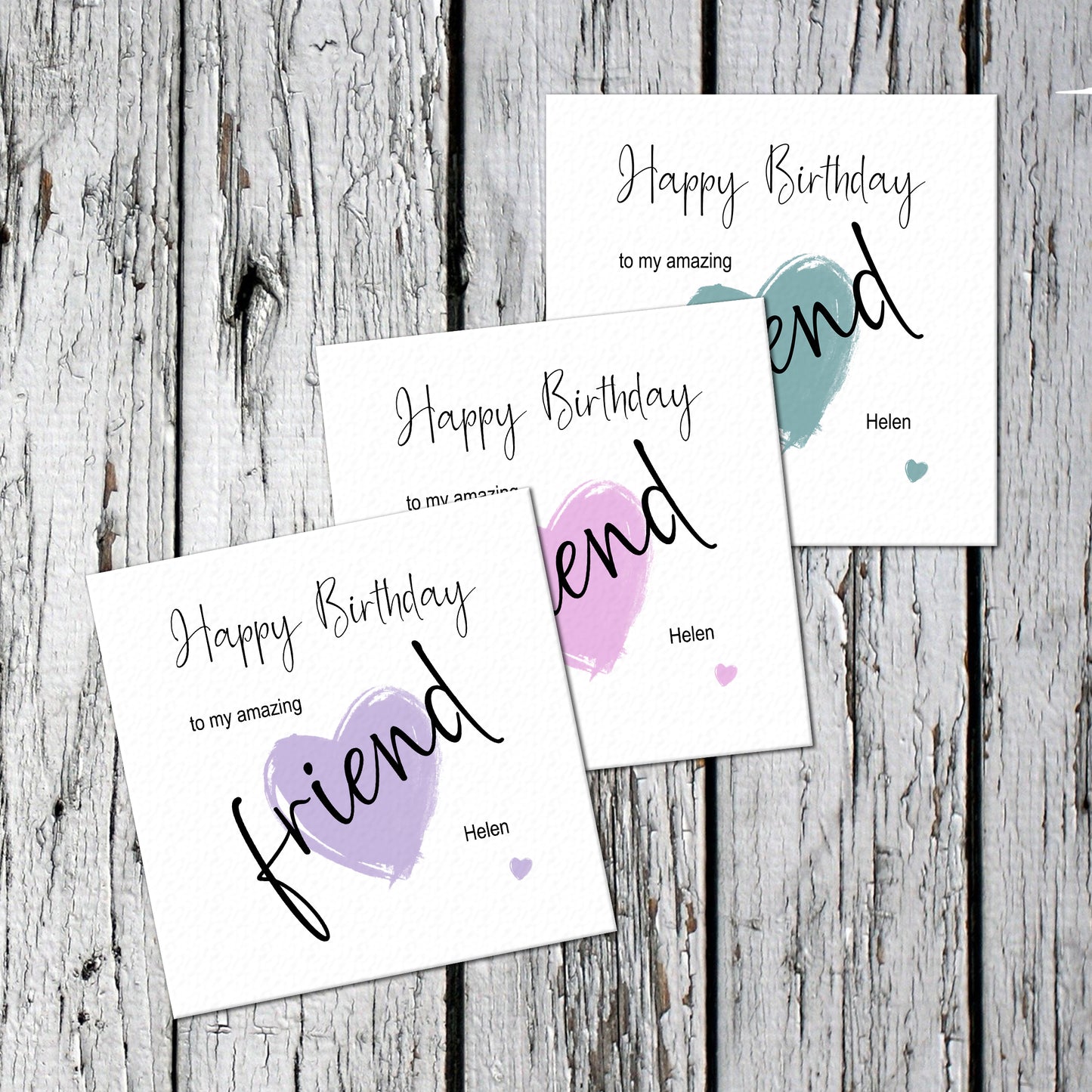 Personalised Friend Birthday Card