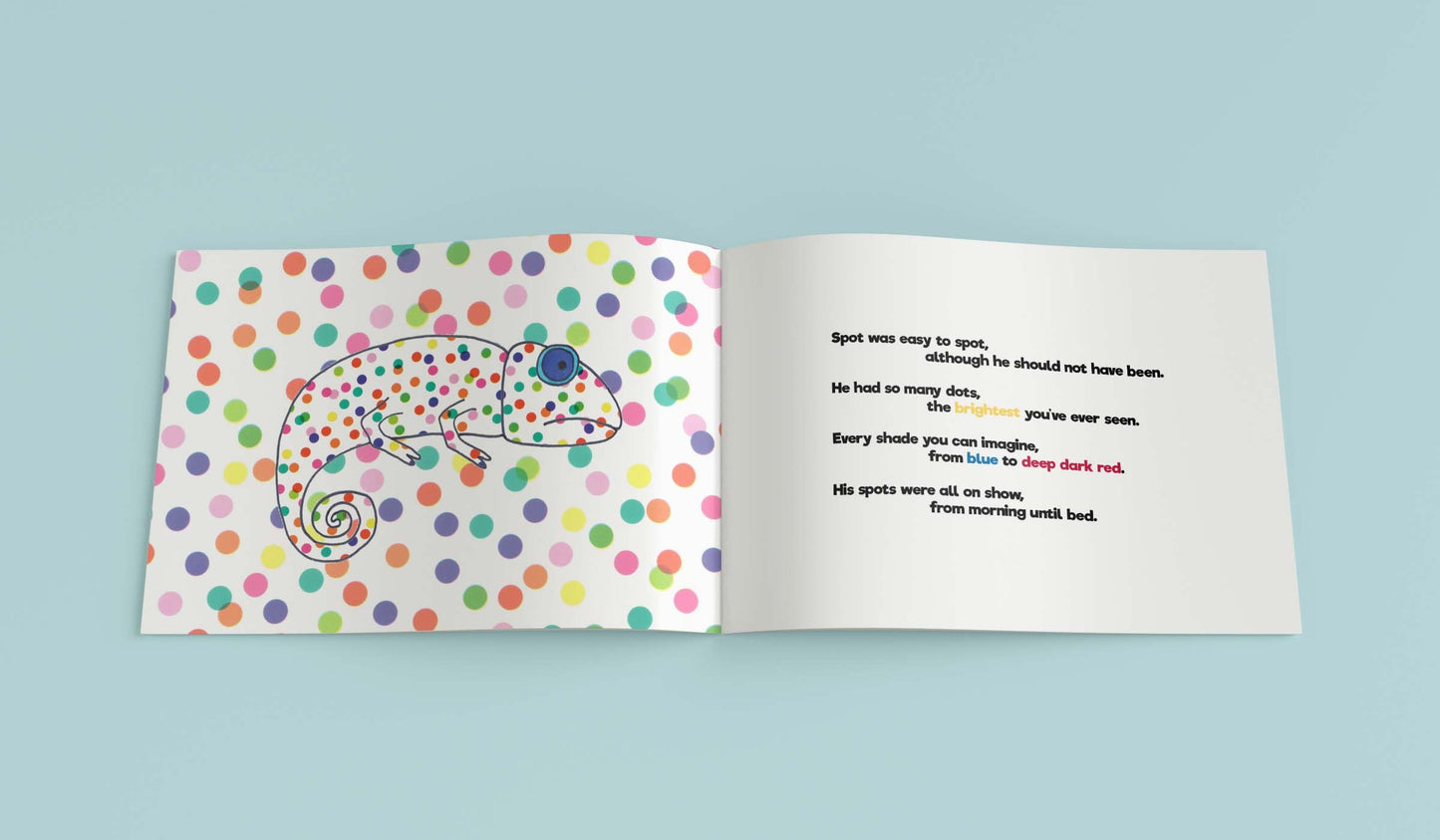 Chameleon Spot, Childrens' Story Book