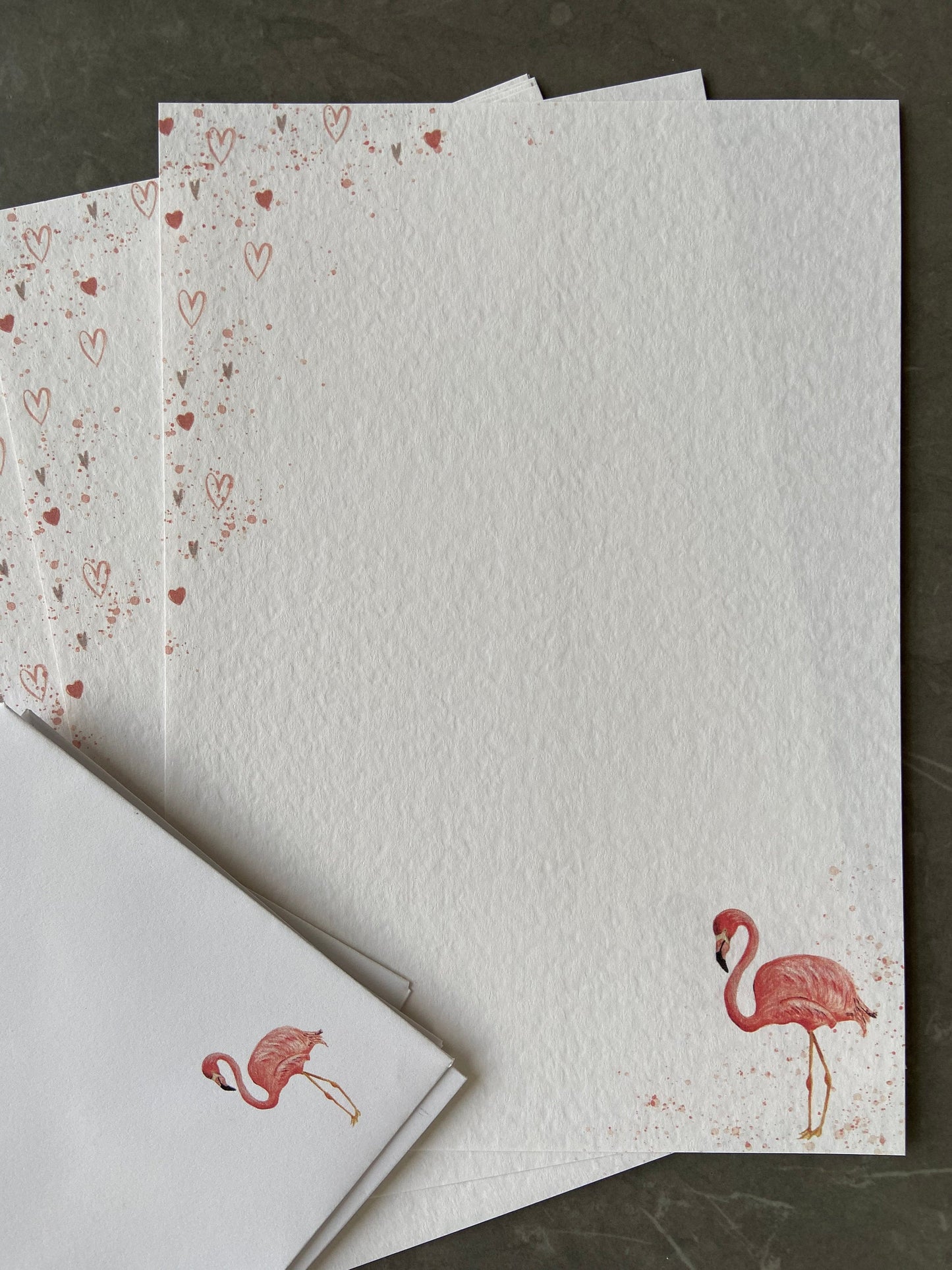 Flamingo Writing Paper Set
