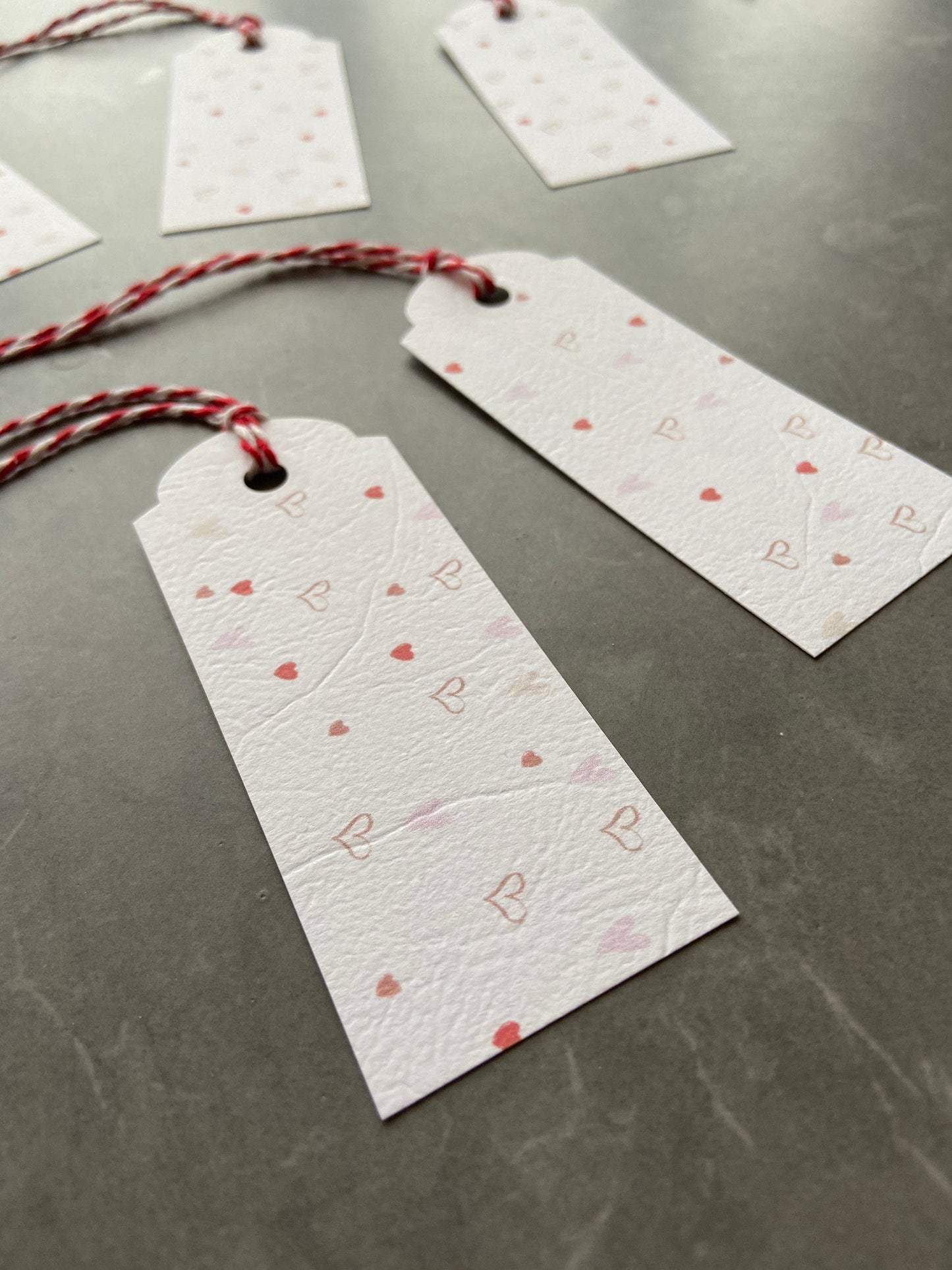 Heart Pattern Gift Tags