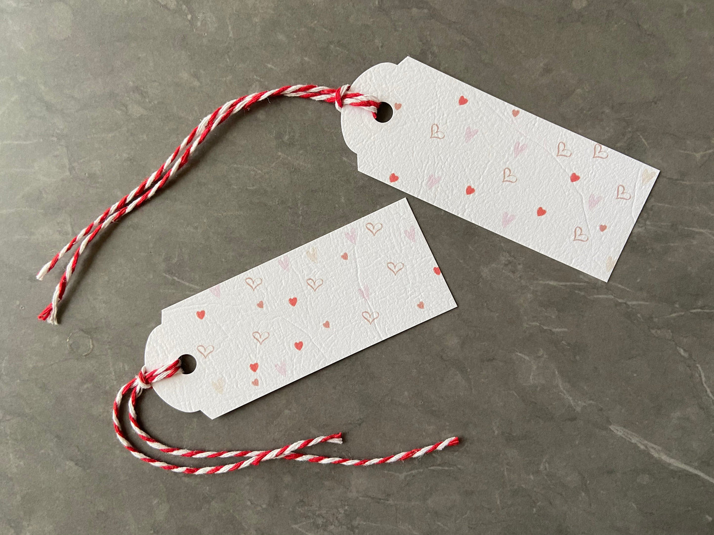 Heart Pattern Gift Tags