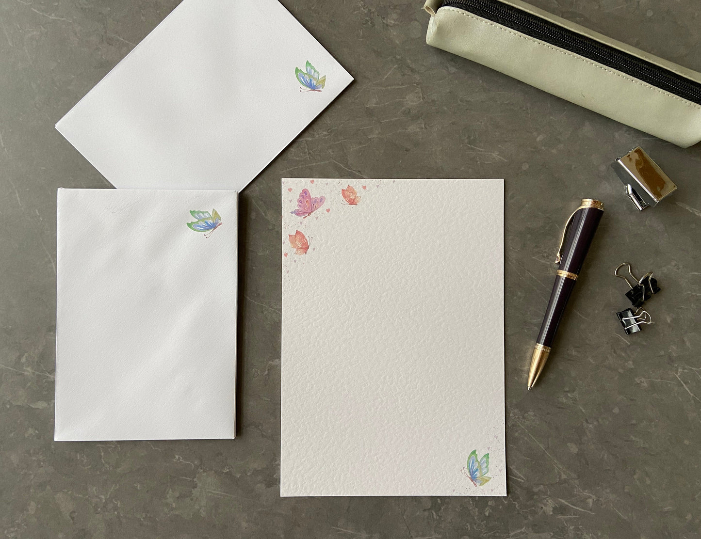 Butterfly Writing Paper Set