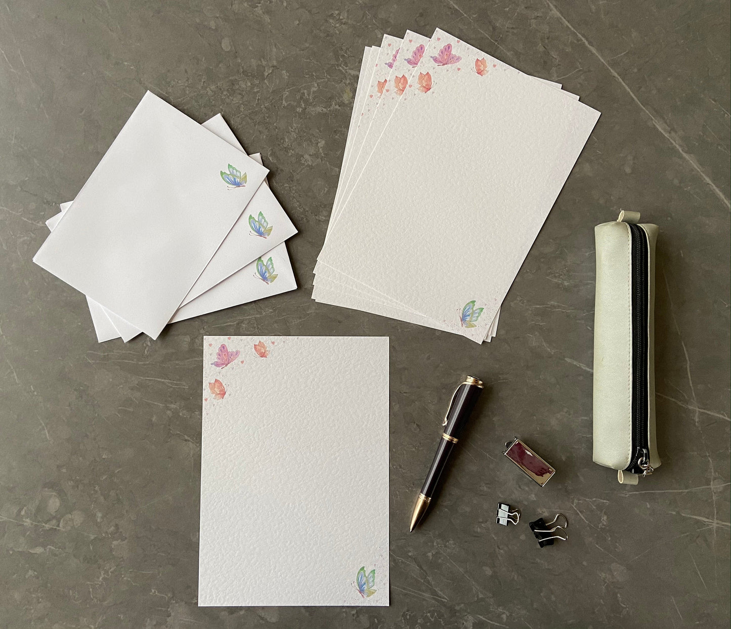 Butterfly Writing Paper Set