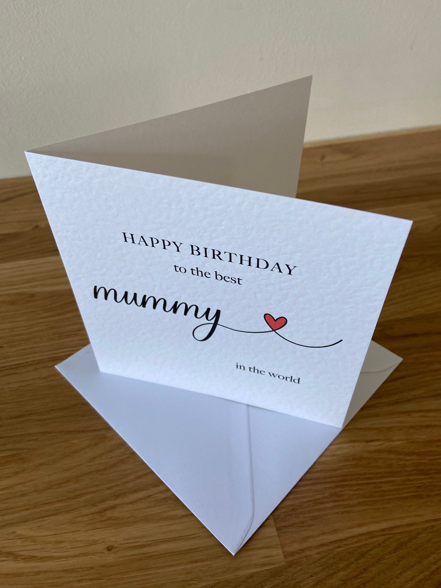 Mummy Birthday Card